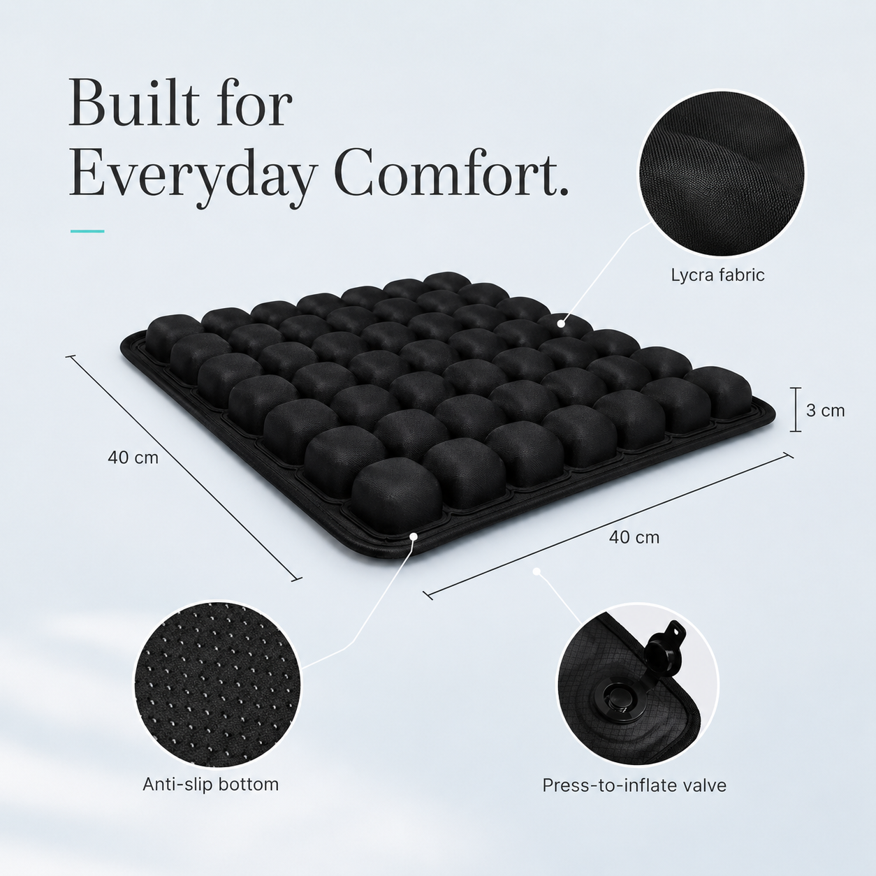 AirFlex Portable Comfort Cushion