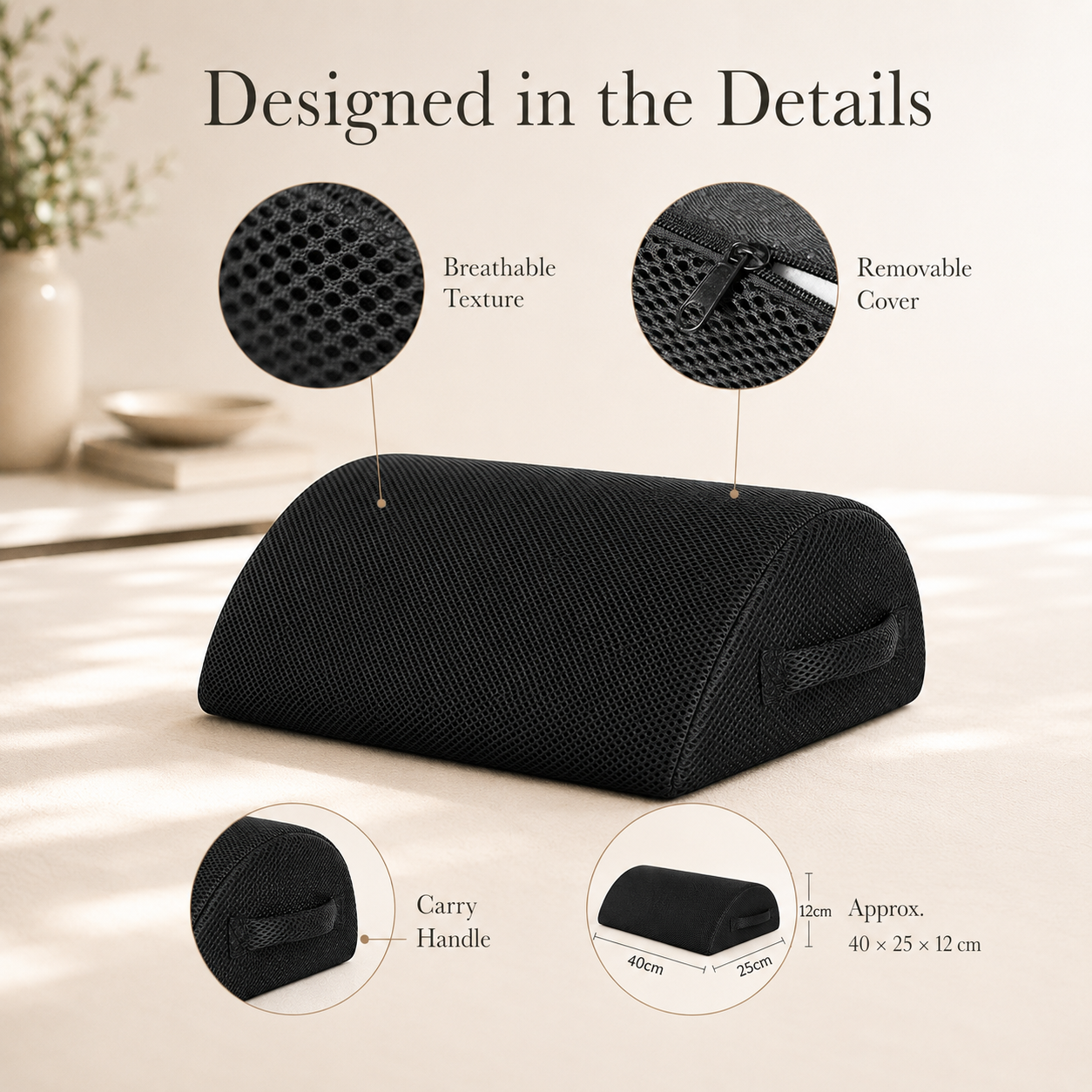 CloudRest Under-Desk Foot Support