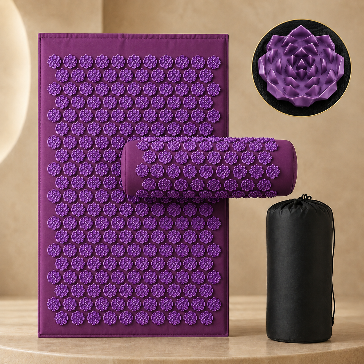 ZenRelief Acupressure Mat Set