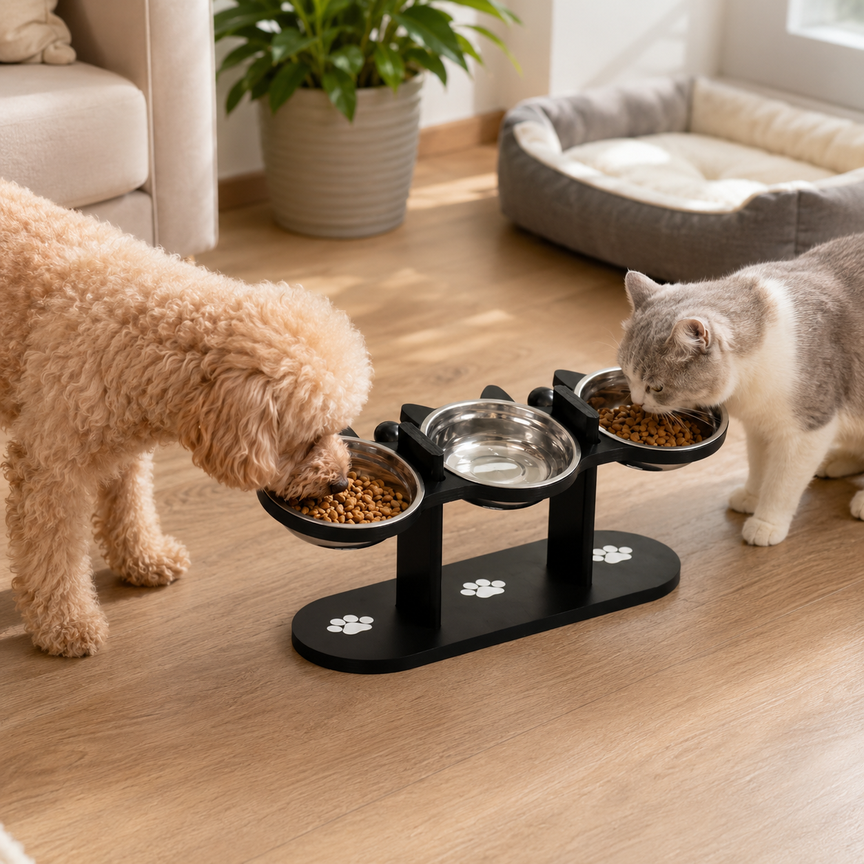 PurrEase Elevated Pet Bowl