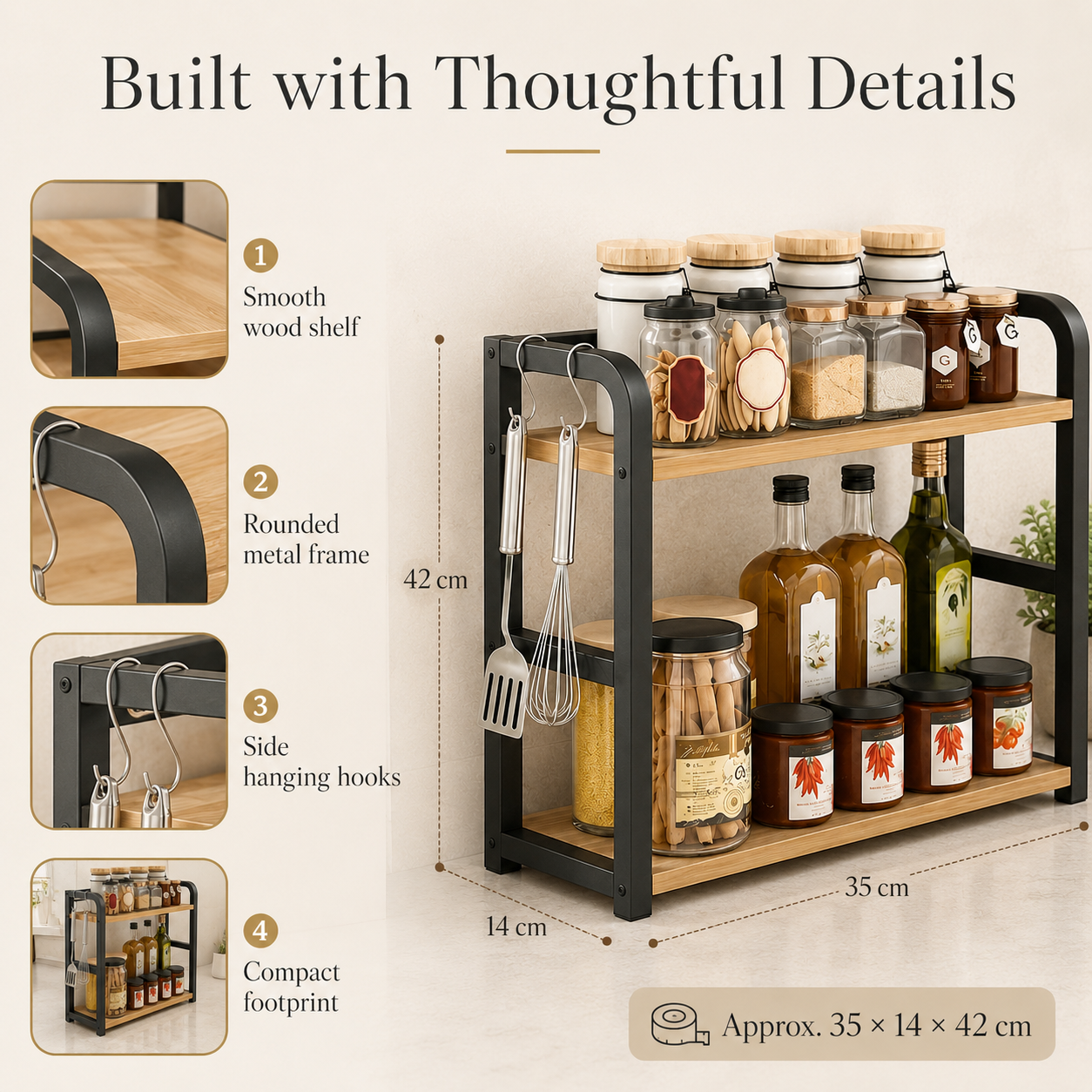 Atelier Multi-Tier Countertop Organizer