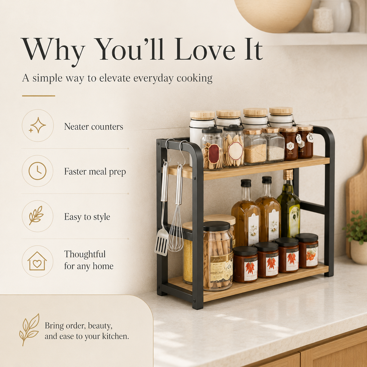Atelier Multi-Tier Countertop Organizer