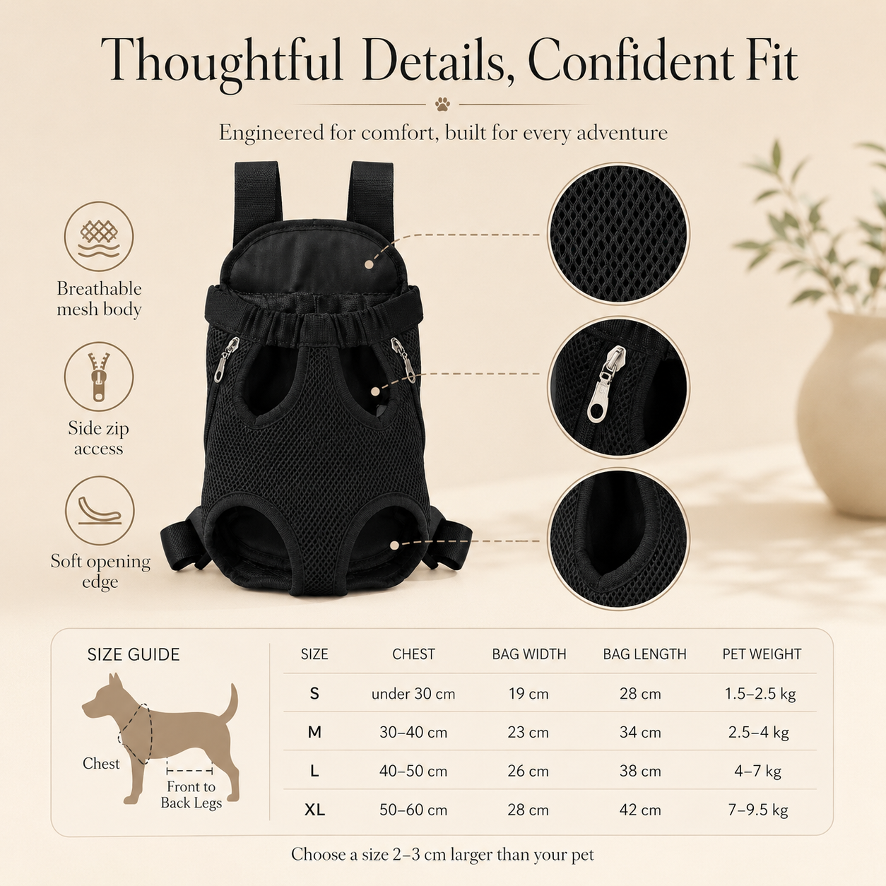 CarryNest Hands-Free Travel Pack