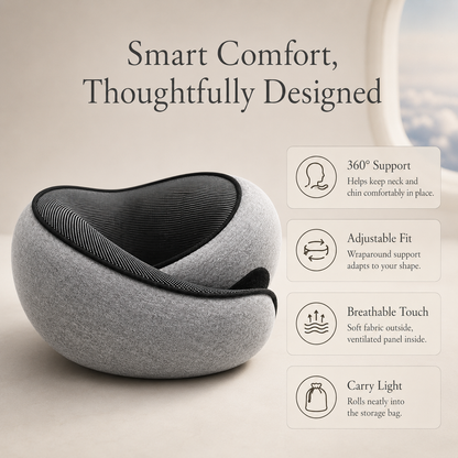 Ergonomic Travel Neck Pillow