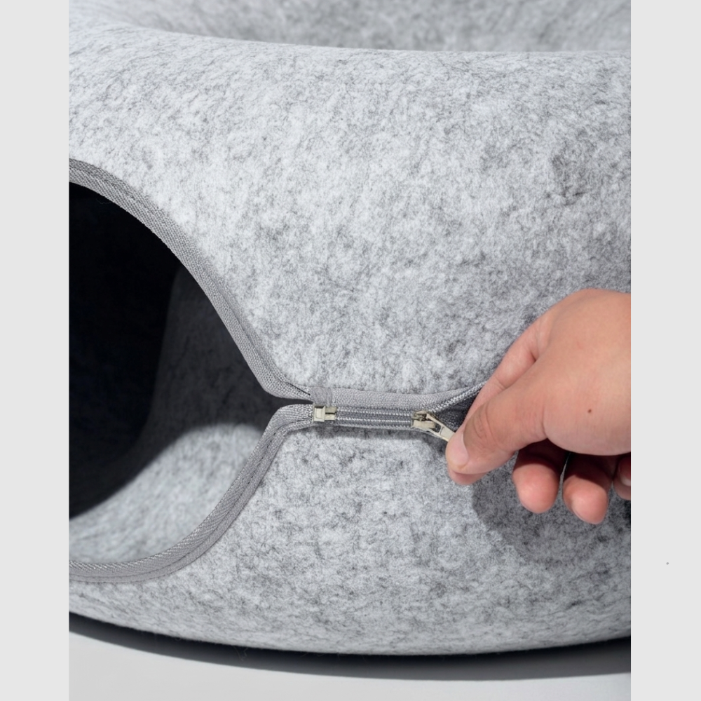 Nami Felt Cat Tunnel Bed