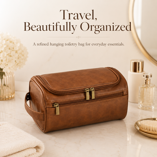 VoyaVault Hanging Travel Organizer