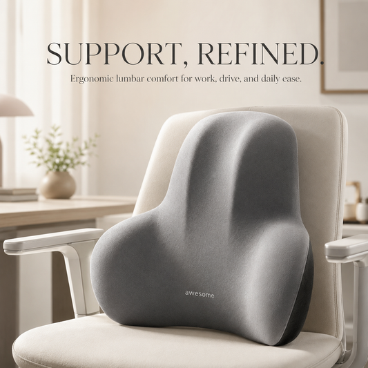 Memory Foam Lumbar Support Cushion