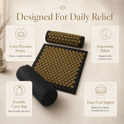 ZenRelief Acupressure Mat Set