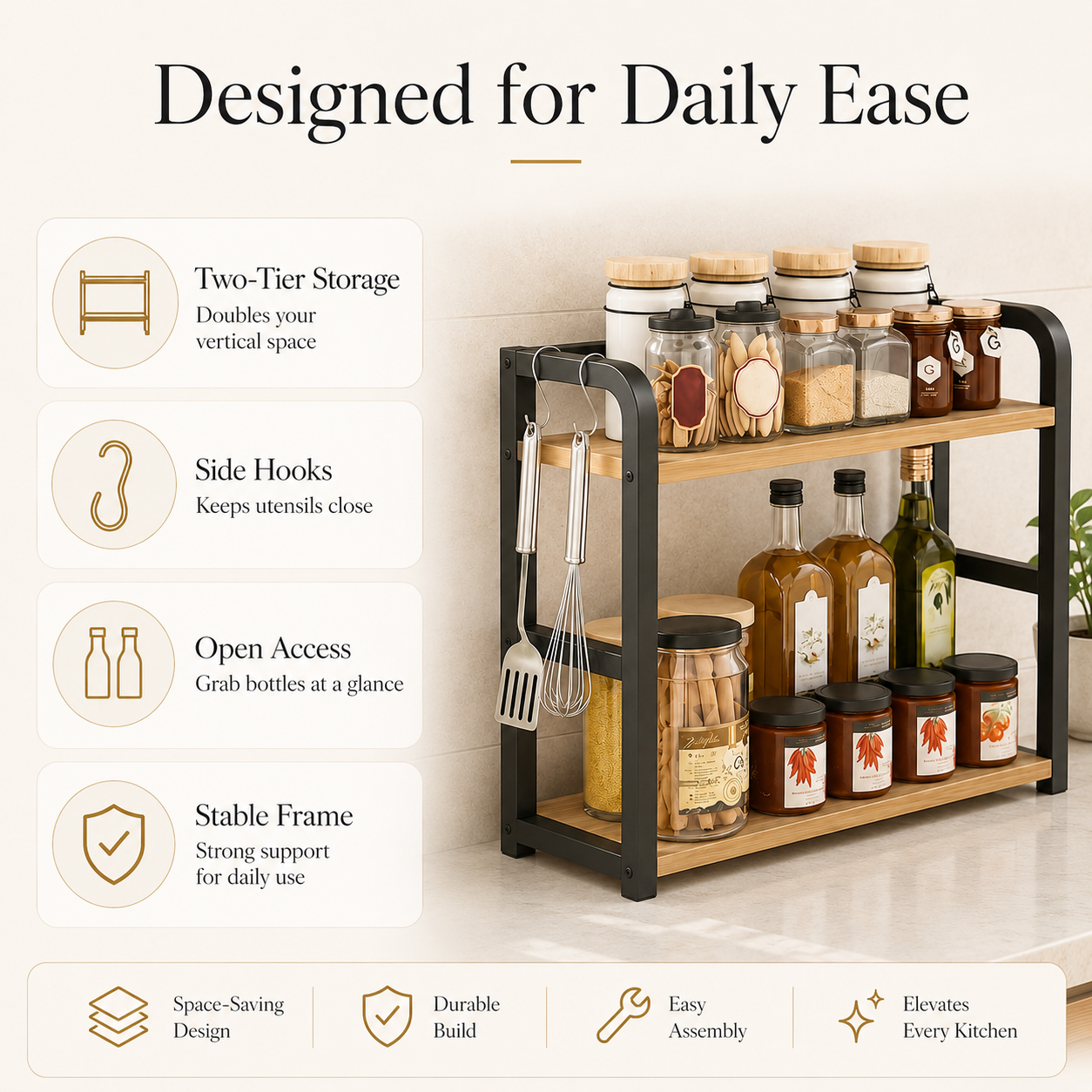 Atelier Multi-Tier Countertop Organizer