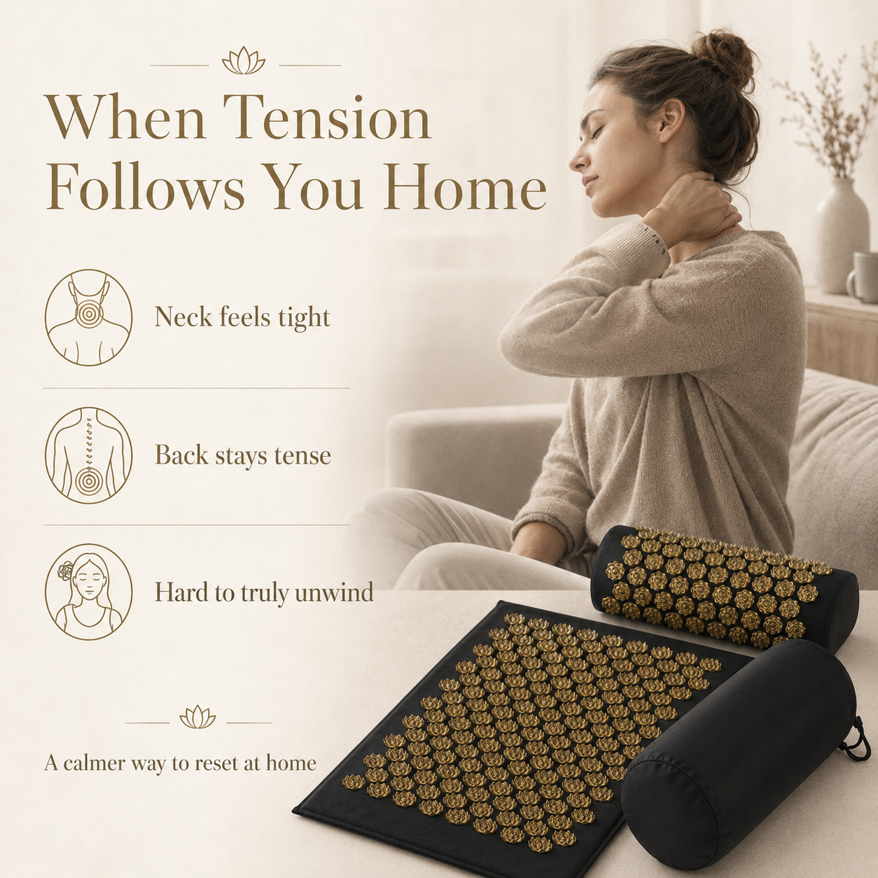 ZenRelief Acupressure Mat Set