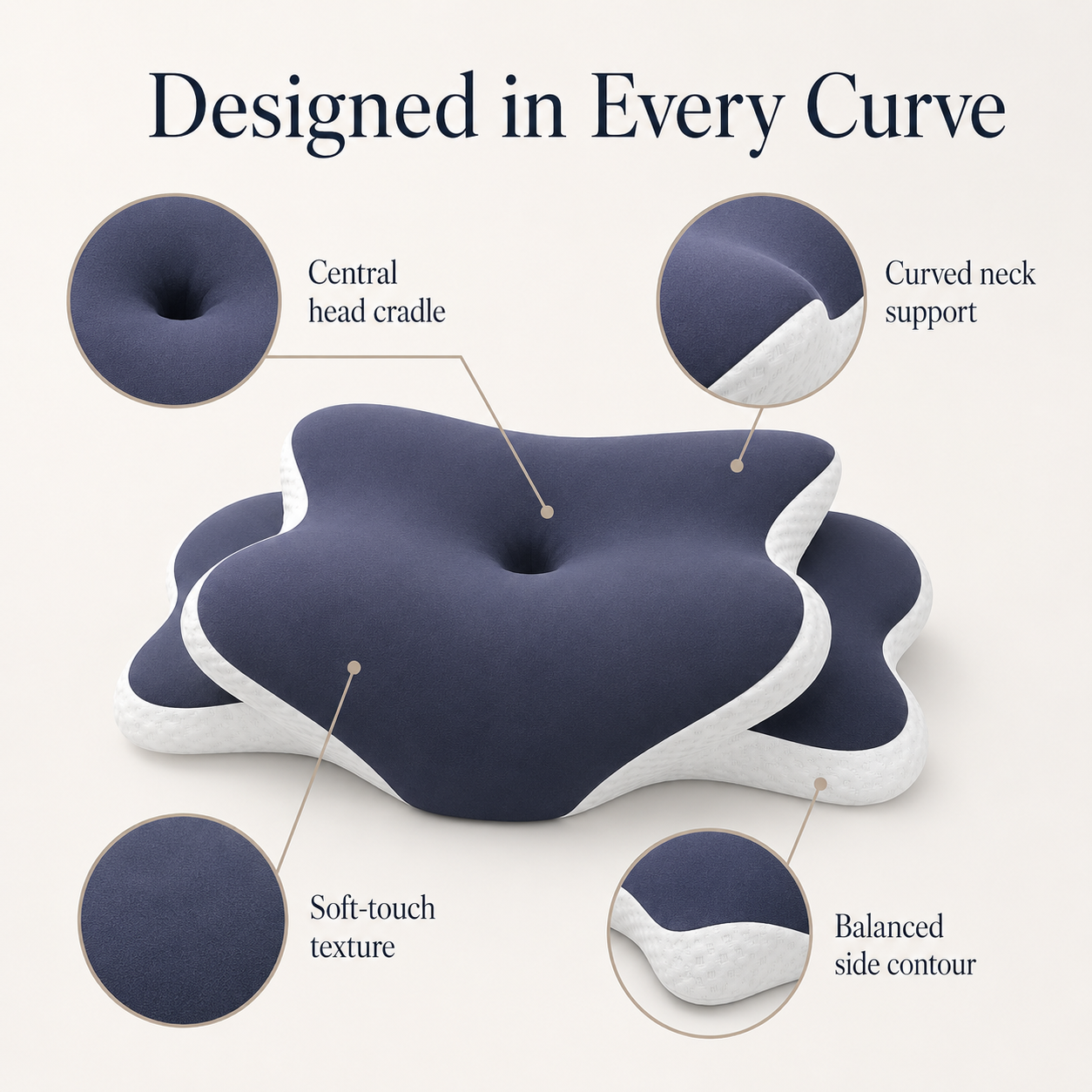 SomnaContour Sleep Pillow