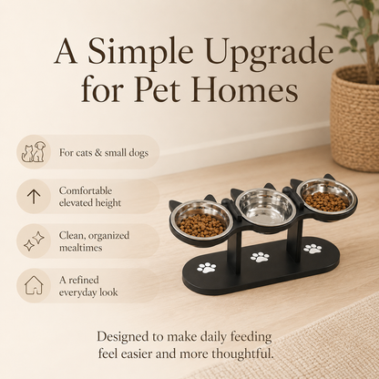 PurrEase Elevated Pet Bowl