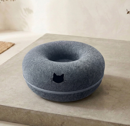 Nami Felt Cat Tunnel Bed