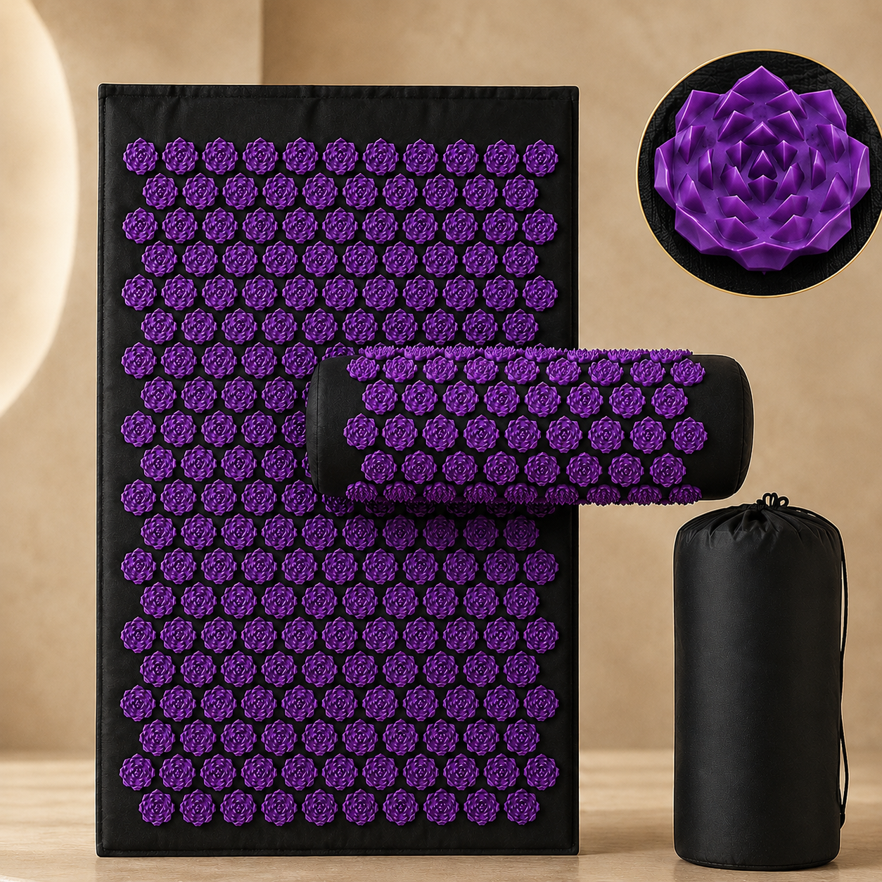 ZenRelief Acupressure Mat Set