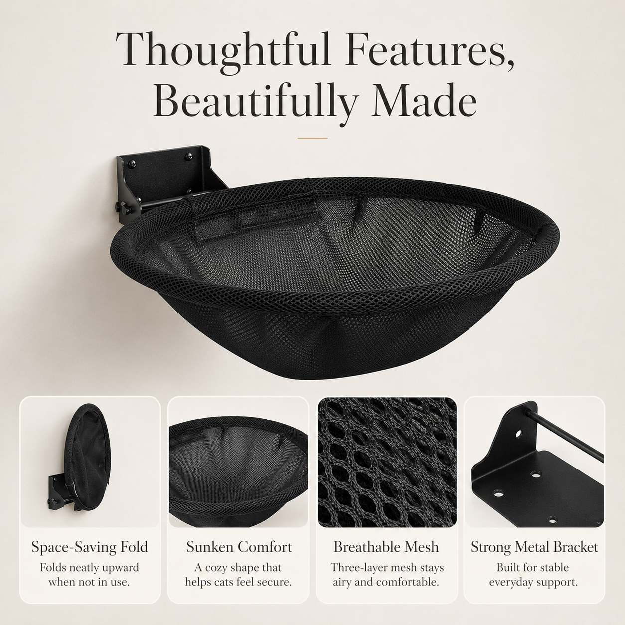 SkyNest Wall Hammock