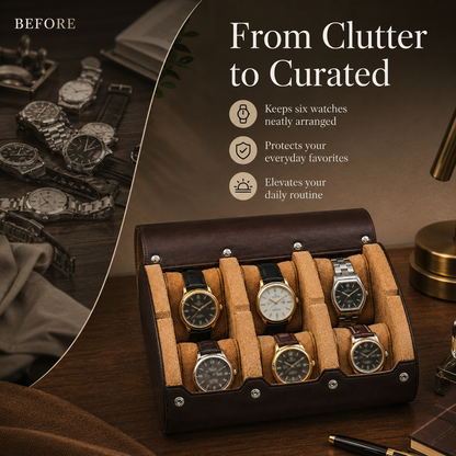 ChronoVault Travel Watch Roll