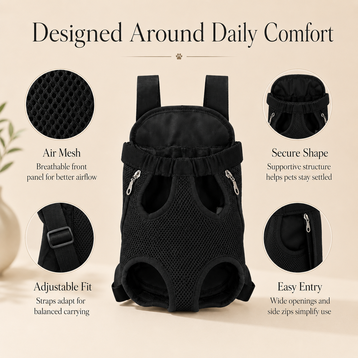 CarryNest Hands-Free Travel Pack