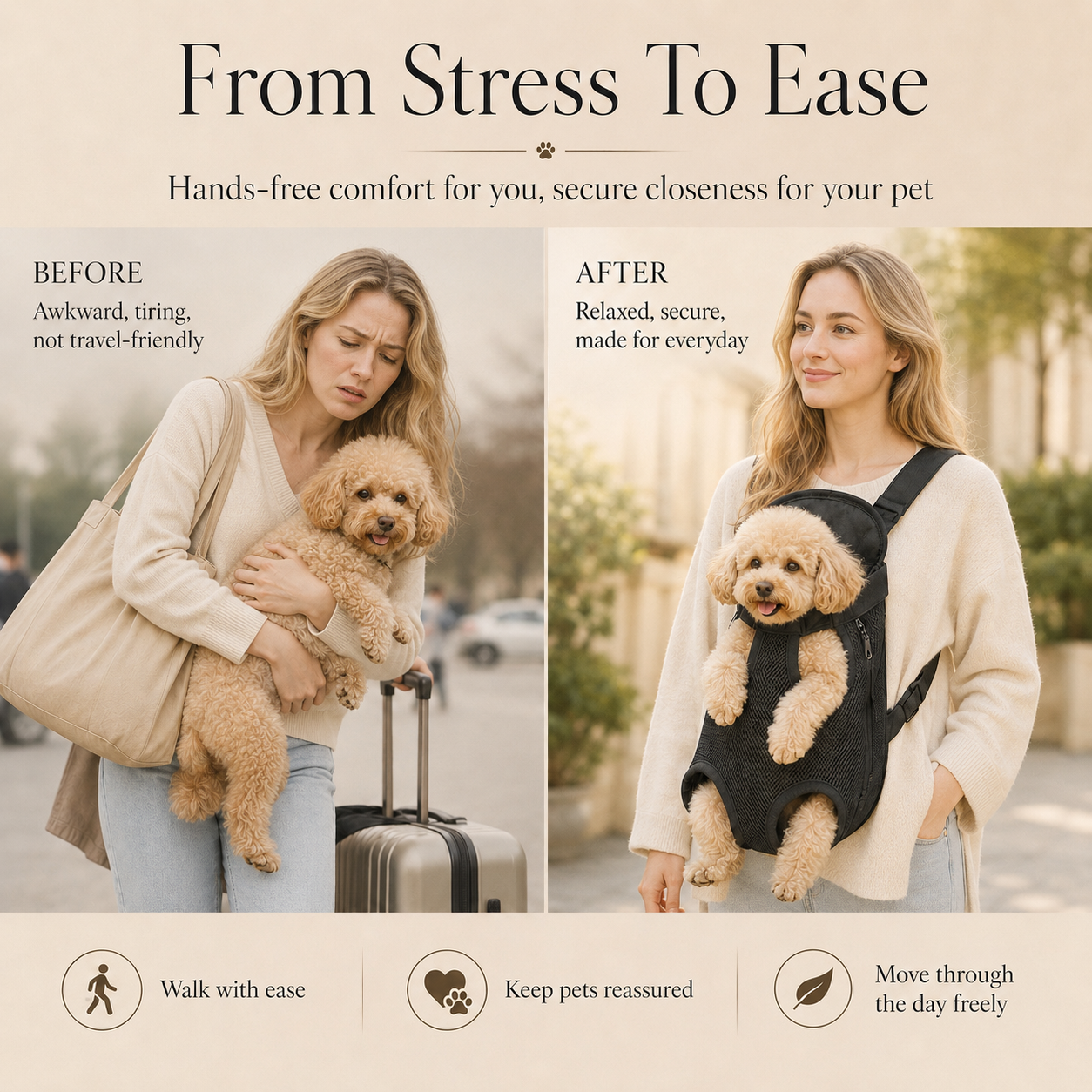 CarryNest Hands-Free Travel Pack