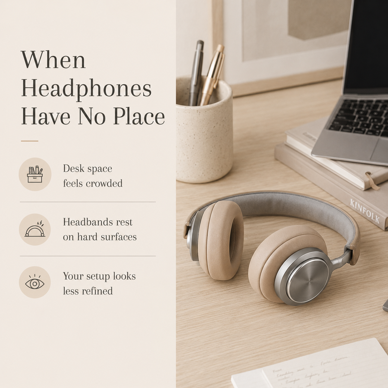 AuraStand Headphone Holder