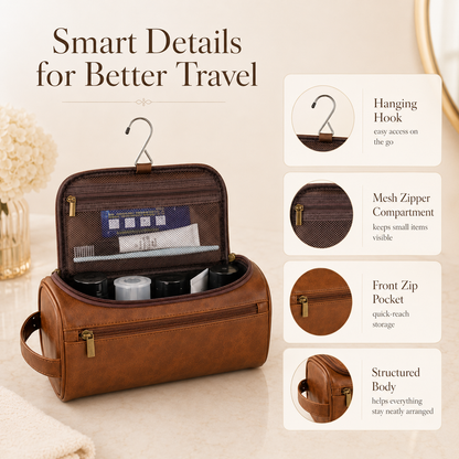VoyaVault Hanging Travel Organizer