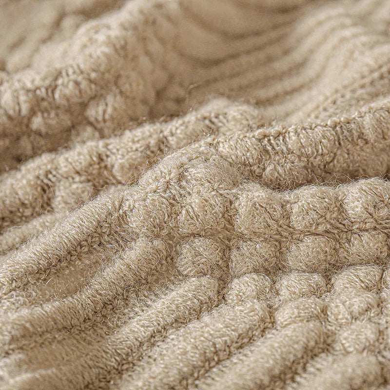 HearthWeave Tassel Throw Blanket