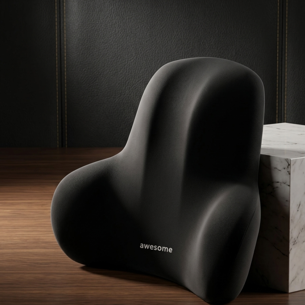 Memory Foam Lumbar Support Cushion
