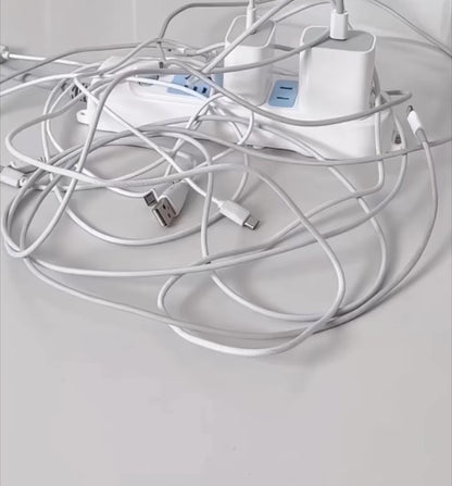 Sora Bamboo Cable Management Box